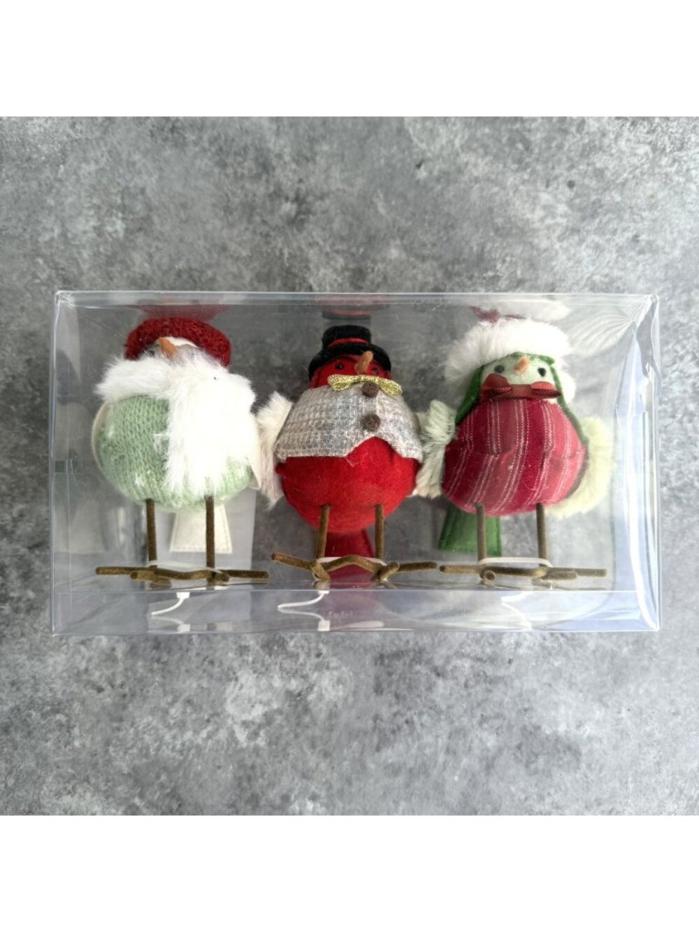 Target Wondershop Featherly Friends 2022 Mini Christmas Birds Set Of 3 NEW